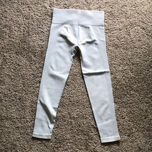 High Waisted Light Blue Leggings